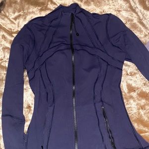Dark purple size 6 lululemon jacket